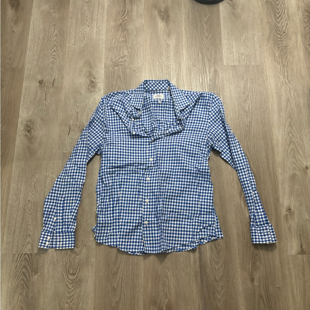 Ben Sherman Blue and White Gingham Shirt